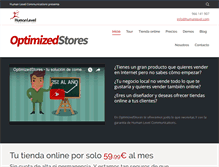Tablet Screenshot of optimizedstores.com
